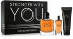 Giorgio Armani Stronger With You SET: edt 100ml + edt 15ml + tusfürdő gél 75ml férfi parfüm