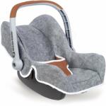 Smoby Scaun de mașină DeLuxe Maxi Cosi&Quinny Grey Smoby pentru păpușă de 42 cm cu spațiu de depozitare și centură de siguranță (SM240213)