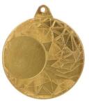  Sport érem ME0150 arany, 50mm átmérő, 25mm érembetét, 1, 5mm vastag