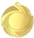 Sport érem MMC5010 arany, 50mm átmérő, 25mm érembetét, 2mm vastag
