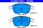 ATE set placute frana, frana disc ATE 13.0460-7250.2 (13.0460-7250.2)