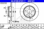 ATE Disc frana ATE 24.0109-0181.1 (24.0109-0181.1) - automobilus