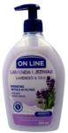 On Line Săpun lichid - On Line Lavender & Silk Creamy Hand Wash 500 ml