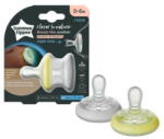 Tommee Tippee nyugtató cumi CTN Night anyamell formájú 0-6 hó 2db