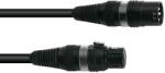 Sommer Cable DMX cable XLR 3pin 15m bk Hicon (3030745A)