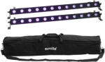  EUROLITE Set 2x LED BAR-12 UV Bar + Soft Bag (20000661) - showtechpro