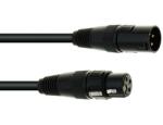Eurolite DMX cable XLR 3pin 1m bk (3022785F)