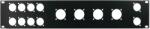 Omnitronic Front Panel Z-19 8x D-Type/4xNL8/T 2U (30100656)