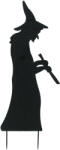Europalms Silhouette Metal Witch with Spoon, 110cm (83505102)