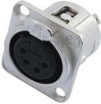 Neutrik XLR mounting socket 4pin NC4FDL-1 (30200629)
