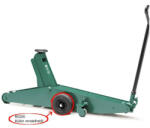 Compac 10T-HC alacsony építésű extra nagy krokodil emelő, magasemelésű, 210-710 mm, 10 t (10T-HC)