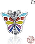 GALAS Talisman din argint 925 Colorful Butterfly (SCC1195)