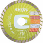 Extol Extol gyémánt vágótárcsa, turbó, 115 x 22, 2 mm (108851)