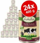 Lukullus 24x800g Lukullus nedves kutyatáp-Marha & pulyka