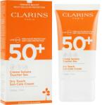 Clarins Napvédő arckrém - Clarins Sun Care Dry Touch Face Cream SPF 50+ 50 ml