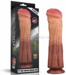 Lovetoy- Dual Layer Dildo Dual layered Platinum Silicone Cock (30cmx 7.5cm) Dildo