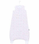 MT MTT Muszlin tipegő hálózsák (98-116) - Fehér alapon rózsaszín apró szívecskék