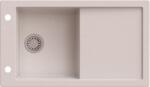 AXIS KITCHEN TRAMONTANA gránit mosogató automata dugóemelő, szifonnal, bézs, beépíthető (AX-1701)