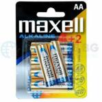 Maxell Алкална батерия MAXELL AA, LR-6, 4+2 бр. в опаковка, 1.5V (ML-BA-LR6-4plus2) - Allstore