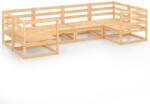 vidaXL Set mobilier de grădină, 6 piese, lemn masiv de pin (3076239)