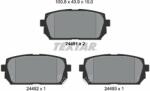 TEXTAR set placute frana, frana disc TEXTAR 2449101 (2449101)