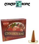 HEM Conuri Parfumate - HEM Cinnamon Rose Incense Cones