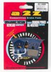 a2z AZ-330K tárcsafék betét Formula R1, RX, The One fékekhez, hűtőbordás, acél alap, organikus pofa