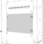 Gewiss Blind Front Panel - Qdx - 600x300mm (gwd3324)