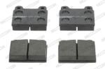 FERODO set placute frana, frana disc FERODO PREMIER ECO FRICTION FVR84 (FVR84)