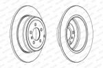 FERODO Disc frana FERODO PREMIER DDF1518C-1 (DDF1518C-1)