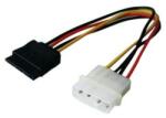 SBOX Захранващ кабел SBOX 15P-4P/TC, от Molex(м) към SATA(ж), 0.25m (15P-4P/TC)