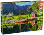 Educa Puzzle Educa din 1500 de piese - Barca Vikingilor (EDU18006) Puzzle