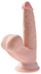Pipedream Dildo Realistic King Cock 3D Tripla Densitate Swinging Balls Fanta Flesh 19.5 cm Dildo