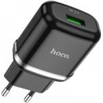 hoco. Incarcator de retea N3 Vigour 1xUSB 18W QC 3.0 , Black (PHA-6931474729347) - vexio