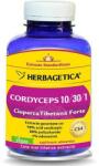 Herbagetica Supliment Alimentar HERBAGETICA Cordyceps 10/30/1 120 Capsule