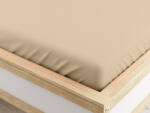  Cearsaf jersey pentru patut copii, bej 60x120-cm