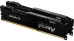 Kingston FURY Beast 16GB (2x8GB) DDR3 1600MHz KF316C10BBK2/16