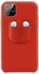 Lemontti Husa Lemontti Liquid Silicone cu Apple AirPods Case Red pentru Apple iPhone 11 Pro Max (EDA00159403D)