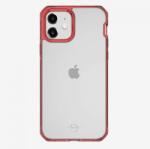 ItSkins Husa IT Skins Hybrid Clear iPhone 12 Mini Red Transparent (AP2G-HBMKC-RATR)