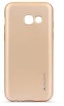 Meleovo Husa Meleovo Silicon Soft Slim Auriu pentru Samsung Galaxy A3 2017 (MLVSSA320GD)