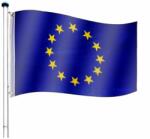 Flagmaster® Zászló rúddal Európai EU 650 cm