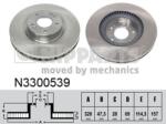 NIPPARTS Disc frana NIPPARTS N3300539 (N3300539)