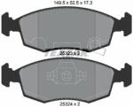 TEXTAR set placute frana, frana disc TEXTAR Q+ 2532301 (2532301)