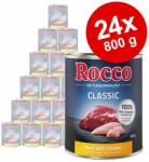Rocco 24x800g Rocco Classic nedves kutyatáp- Marha & szárnyasszív