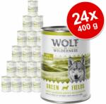 Wolf of Wilderness 24x400g Wolf of Wilderness Oak Woods kutyatáp gazdaságos csomag Vaddisznó