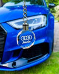  Audi kulcstartó lézergravírozott váltakozó Led fénnyel (audi)