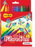 COLOKIT FibrePen 12db-os - Különböző szín (FOFP01)