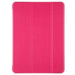 Tactical Book TriFold oldalra nyíló támasztós tok Samsung T220, T225 Galaxy Tab A7 Lite-hez rózsaszín, pink bőrhatású