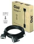 Club 3D DVI-A VGA/D-Sub Convertor Negru 3m CAC-1243 (CAC-1243)