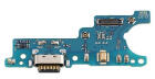 Samsung A115 Galaxy A11 / M115 Galaxy M11 töltő csatlakozós panel mikrofonnal (usb c csatlakozó), gyári